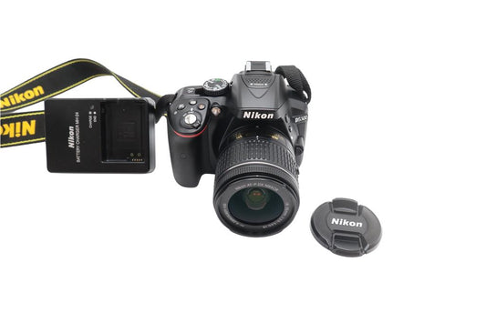 Nikon D5300 24.2MP Camera DSLR with Nikon 18-55mm Lens, Very Good REFURBISHED