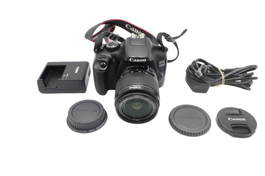 Canon EOS 1300D DSLR Camera 18.0MP with Canon 18-55mm f3.5-5.6 III Lens