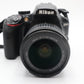 Nikon D3400 DSLR Camera 24.2MP with Nikon 18-55mm f3.5-5.6 AF-P VR Lens, G. Cond