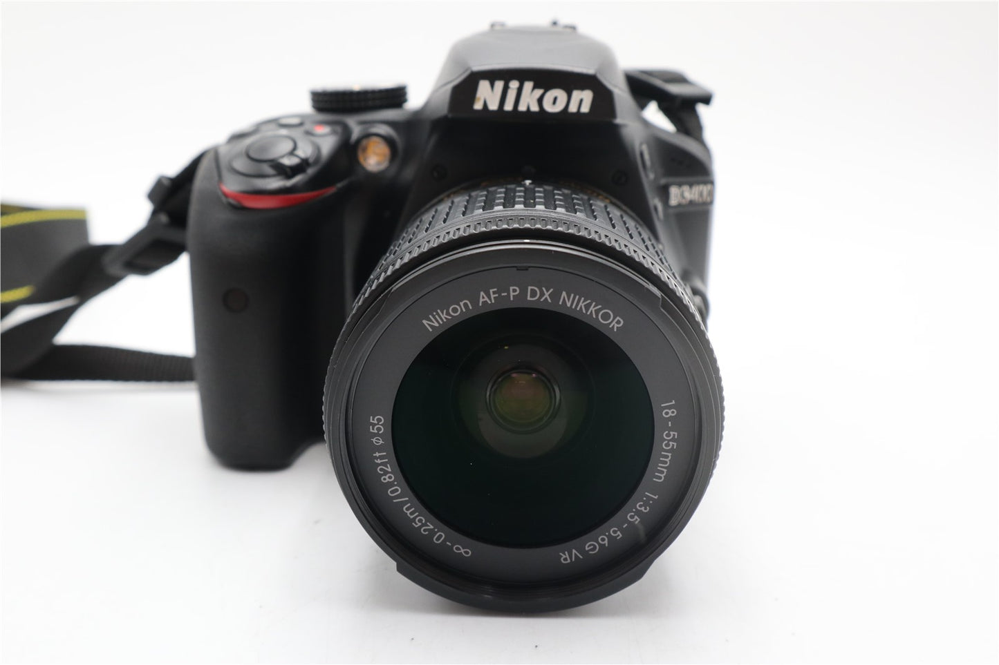 Nikon D3400 DSLR Camera 24.2MP with Nikon 18-55mm f3.5-5.6 AF-P VR Lens, G. Cond