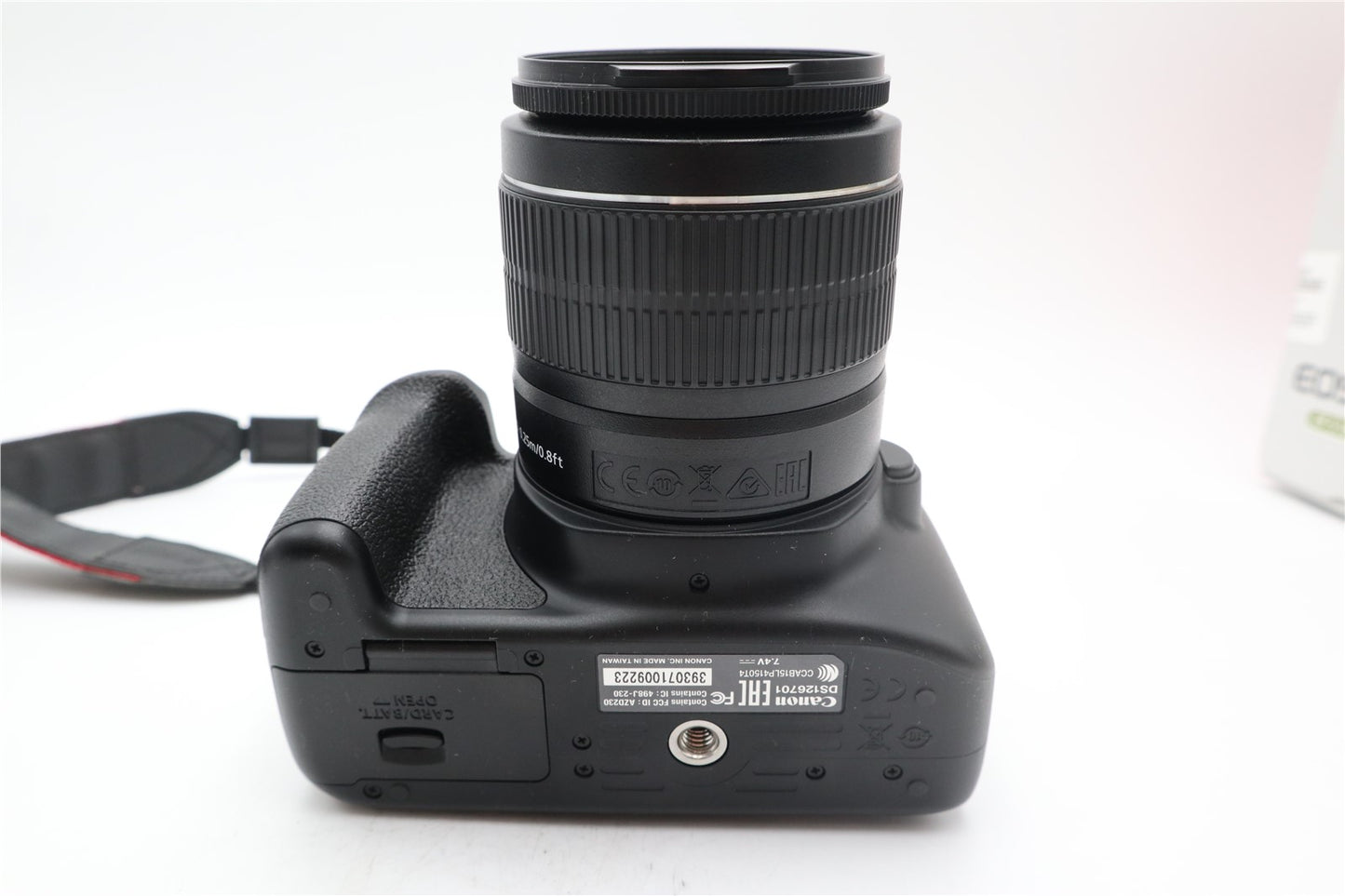 Canon 4000D Camera DSLR 18.0MP with 18-55mm, Shutter Count 1737, V. Good REFURB.