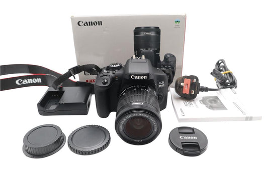 Canon 750D Camera DSLR 24.2MP with 18-55mm, Shutter Count 2404, Exc. REFURBISHED
