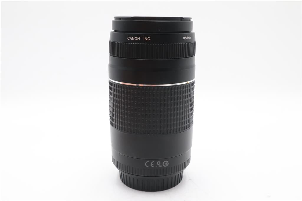 Canon 75-300mm Lens EF F4-5.6 III USM, Ultrasonic Zoom,Telephoto, V. Good Cond.