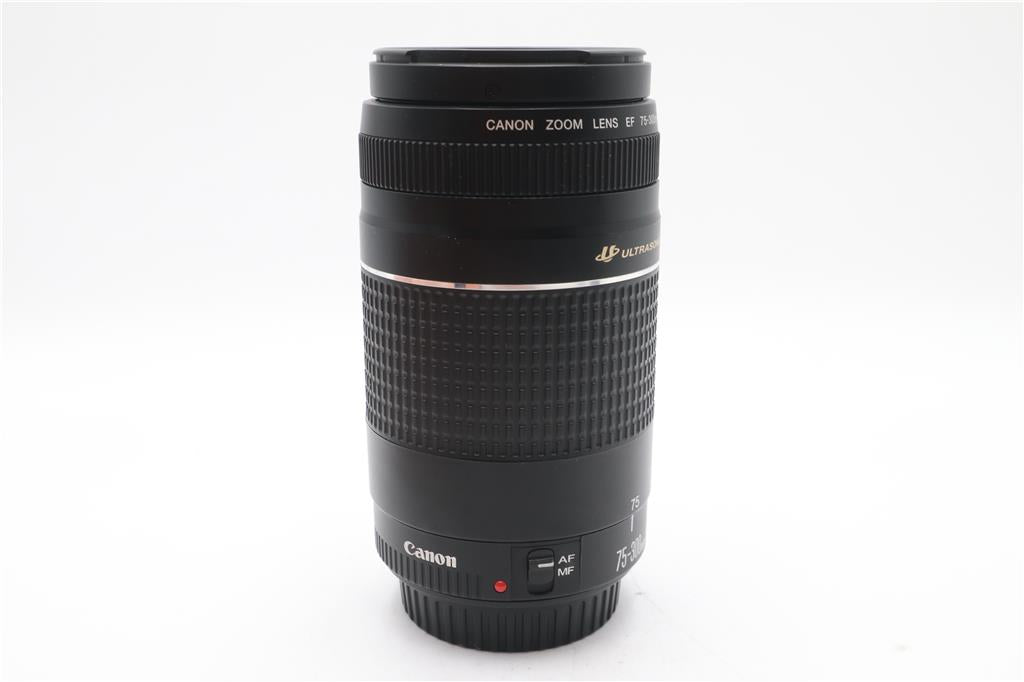 Canon 75-300mm Lens EF F4-5.6 III USM, Ultrasonic Zoom,Telephoto, V. Good Cond.