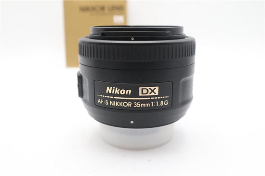 Nikon 35mm Prime Lens F1.8G AF-S DX SWM Very Sharp Portrait, Exc. REFURBISHED