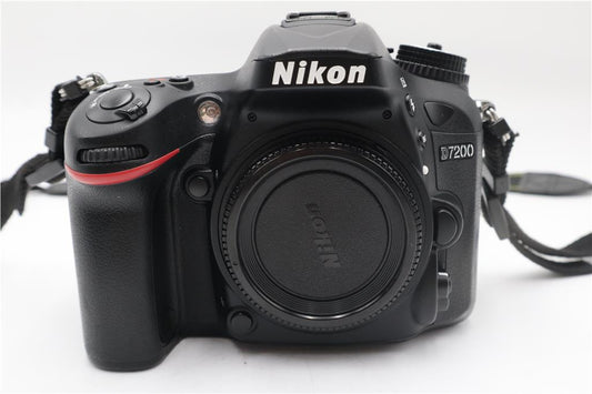 Nikon D7200 DSLR Camera 24.2MP Body Only, Shutter Count 12541, Very Good REFURB.