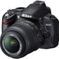 Nikon D3000 DSLR Camera 10.2MP with 18-55mm, Shutter Count 6194, Very Good Cond