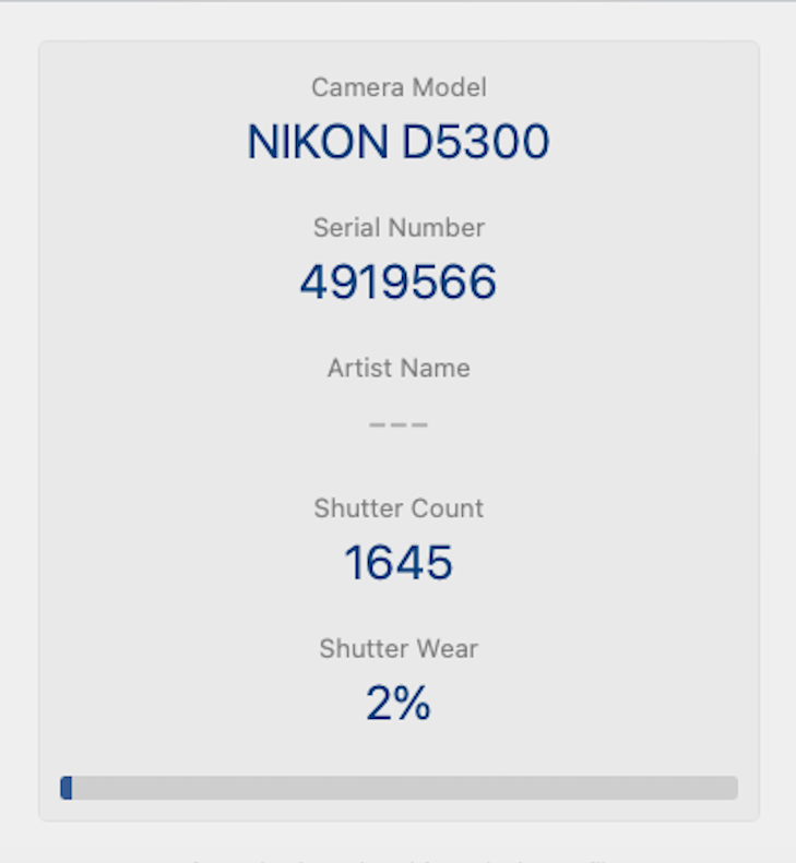 Nikon D5300 24.2MP Camera DSLR with Nikon 18-55mm, Shutter Count 1645, V.G. REFU