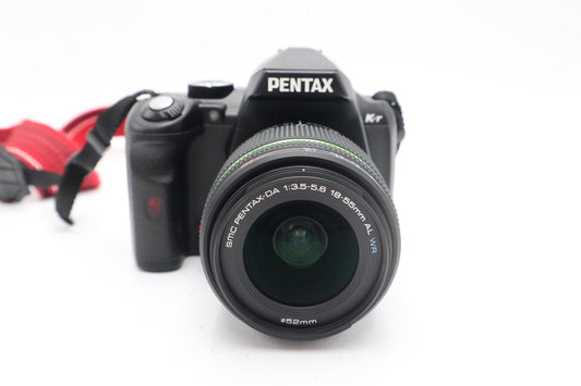 Pentax K-R 12.4MP Camera DSLR with 18-55mm, Shutter Count 4557, V.G. REFURBISHED