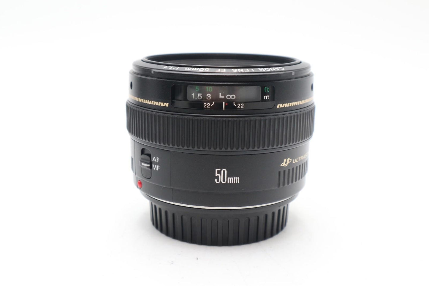 Canon 50mm Prime Lens f/1.4 USM Sharp, Portrait, Full Frame, V. Good REFURBISHED
