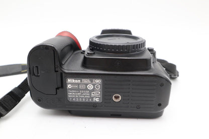 Nikon D90 DSLR Camera 12.3MP Body Only, Shutter Count 13 %, Fair Condition