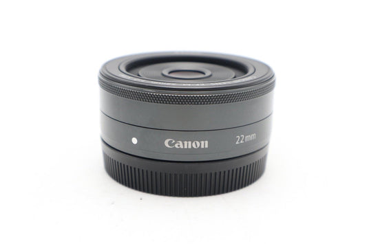 Canon 22mm Wide-Angle Lens F/2.0, Fixed Sharp Prime for EF-M, V.Good REFURBISHED