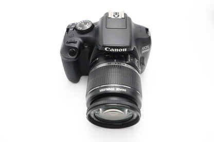 Canon 2000D DSLR Camera 24.1MP with 18-55mm, Shutter Count 17673 REFURBISHED