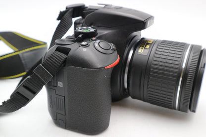 Nikon D5600 24MP Camera DSLR with 18-55mm, Shutter Count 9346, V. Good Condition