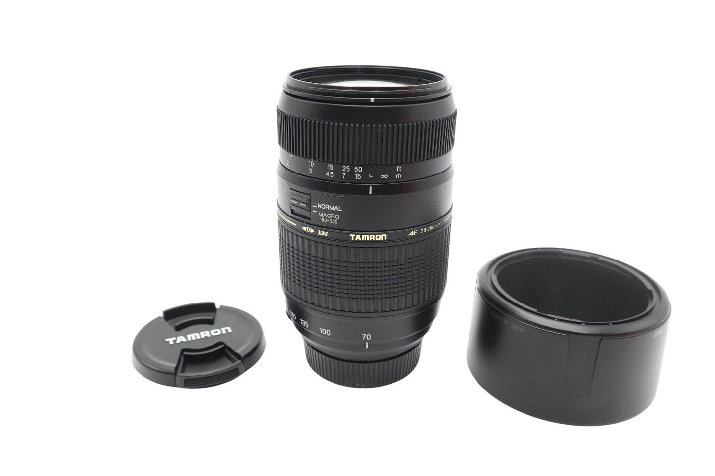 Tamron 70-300mm Lens F4.0-5.6 AF Di LD Tele-Macro for Nikon, V. Good REFURBISHED