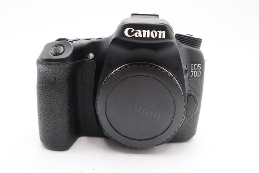 Canon 70D DSLR Camera 20.2MP Body Only, Shutter Count 18942, Good Condition