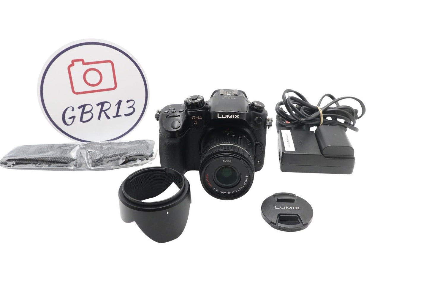 Panasonic GH4 Mirrorless Camera 16MP 4K with 14-42mm Lens, Shutter Count 2625