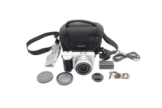 Sony A6300 Mirrorless Camera 24.3MP with 16-50mm, S. Count 1307 V.G. REFURBISHED
