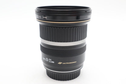 Canon 10-22mm Wide-Angle Lens f/3.5-4.5 USM, Ultra Sonic Motor, Good REFURBISHED
