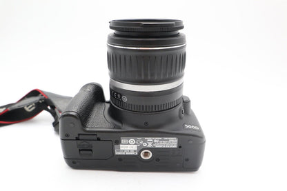 Canon 500D Camera DSLR 15.1MP with 18-55mm, Shutter Count 6822, Good Condition