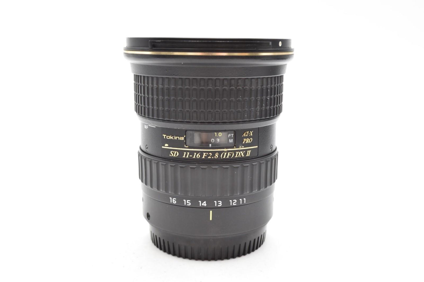 Tokina 11-16mm Super-Wide-Angle Lens f/2.8 DX AT-X Pro II for Canon, Fair Cond.
