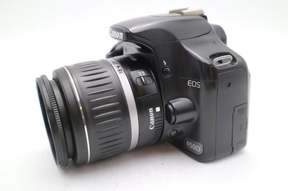 Canon 450D DSLR Camera 12.2MP with 18-55mm, Shutter Count 17768, Good Condition