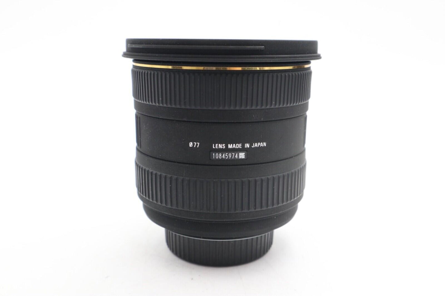 Sigma 10-20mm Lens F4-5.6 EX HSM DC AF Wide Angle for Nikon DX, Good REFURBISHED
