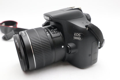 Canon 1300D DSLR Camera 18.0MP with 18-55mm Shutter Count 10348 Good REFURBISHED