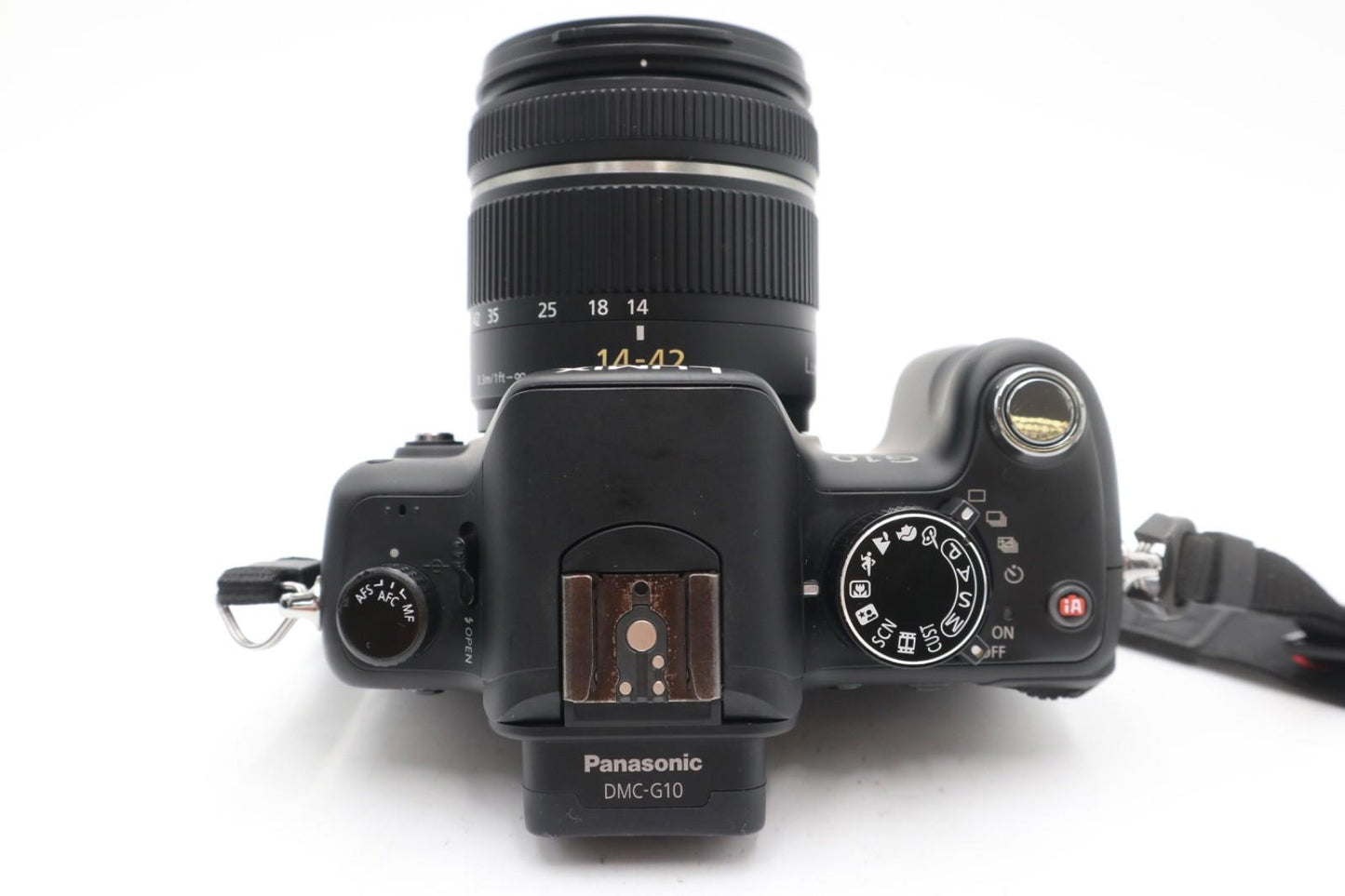 Panasonic G10 Mirrorless Camera 12.1MP with 14-42mm, Shutter C. 2972 REFURBISHED