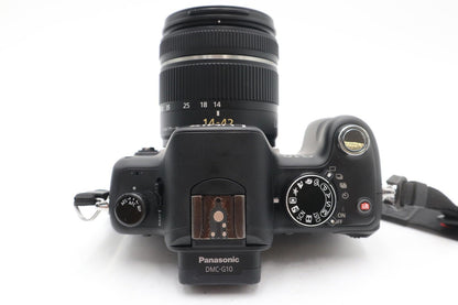 Panasonic G10 Mirrorless Camera 12.1MP with 14-42mm, Shutter C. 2972 REFURBISHED