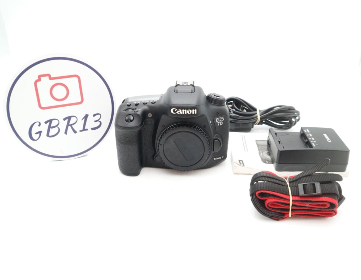 Canon EOS 7D Mark II DSLR Camera 20.2MP Body Only Shutter Count 9%, Good Cond.