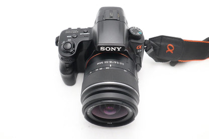 Sony A37 Camera DSLR 16.1MP with 18-55mm, Shutter Count 7396, Good REFURBISHED
