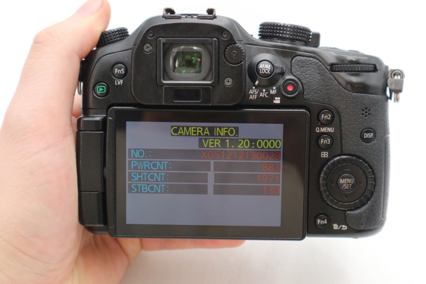 Panasonic GH3 Mirrorless Camera 16MP Body Only, Shutter Count 1971, Good Cond.