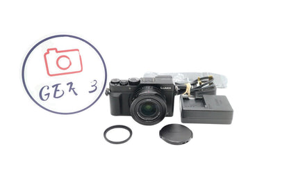 Panasonic LUMIX DMC-LX100 Compact Camera 12.8MP, M43 Sensor, 4K, V. G. Condition