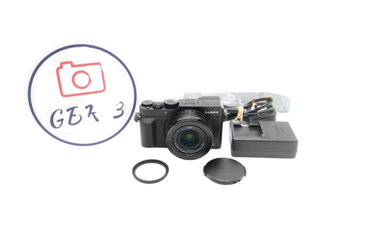 Panasonic LUMIX DMC-LX100 Compact Camera 12.8MP, M43 Sensor, 4K, V. G. Condition