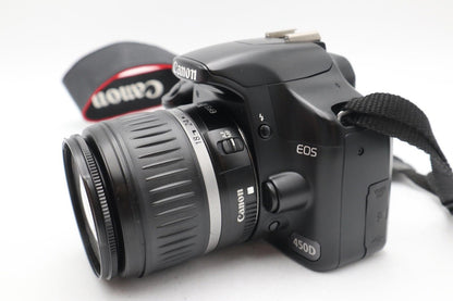 Canon 450D DSLR Camera 12.2MP with 18-55mm, Shutter Count 2762, Good REFURBISHED