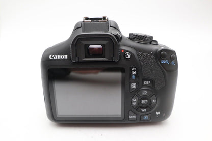 Canon 2000D DSLR Camera 24.1MP with 18-55mm, Shutter Count 17673 REFURBISHED