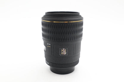 Sigma 105mm Macro Lens f/2.8 EX DG, Close-Up, Pentax K-Mount, V.G. REFURBISHED