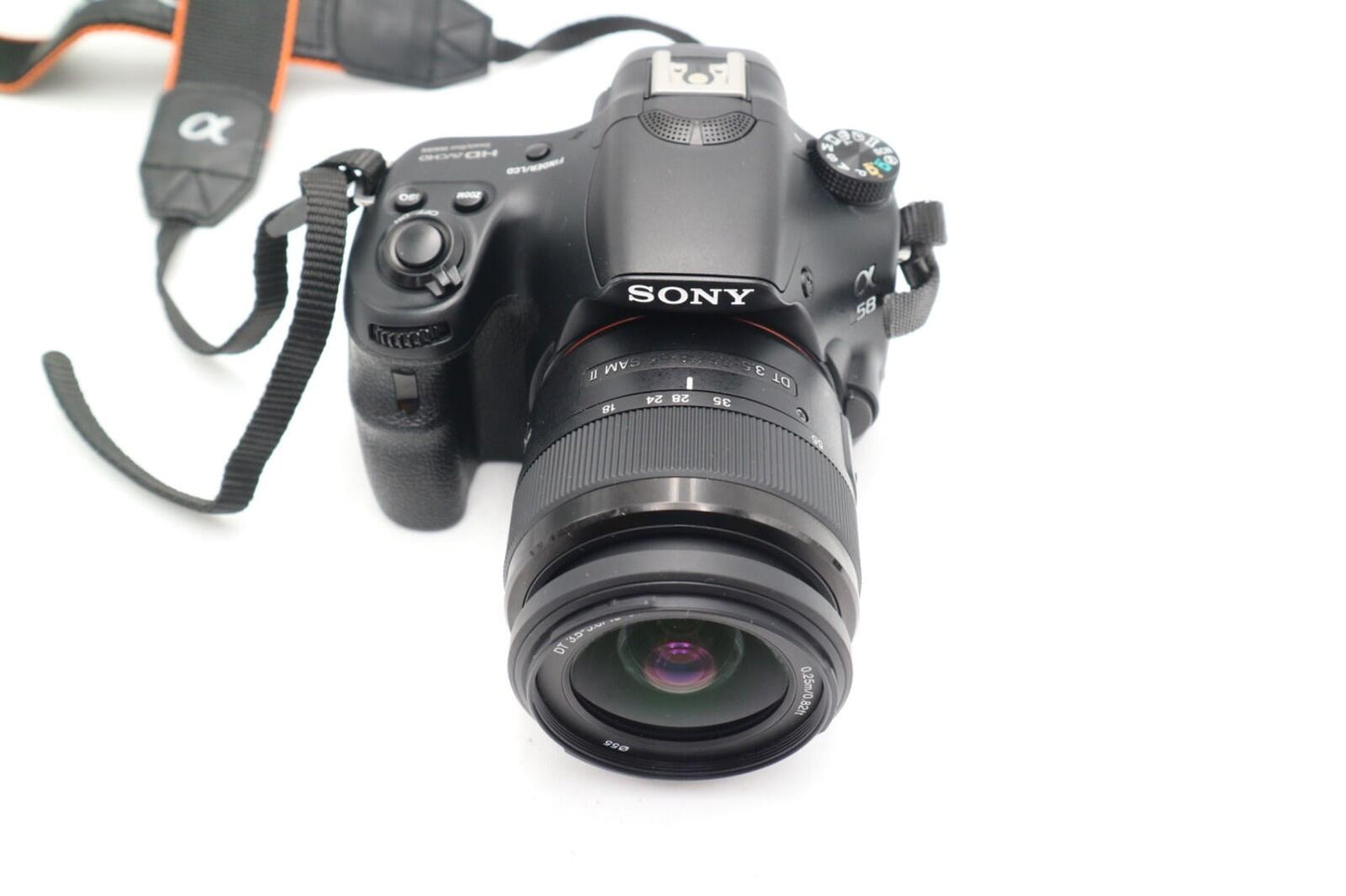 Sony A58 DSLR Camera 20.1MP + 18-55mm Lens Kit | G Refurbished | 12M Warranty