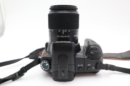 Sony Alpha A200 Camera DSLR 10.2MP with 18-70mm Lens, Good Condition