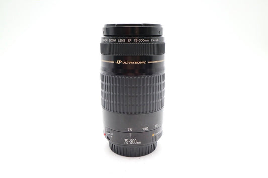 Canon 75-300mm F/4-5.6 USM EF AF Telephoto Lens, Full Frame, 1 Year Warranty