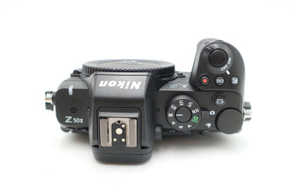 Nikon Z50 II Mirrorless Camera 20.9MP Shutter Count 1398
