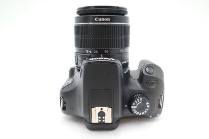 Canon 4000D DSLR Camera 18MP + 18-55mm Lens Kit | VG Refurbished | 12M Warranty