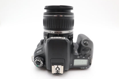 Canon 77D DSLR Camera 24.2MP with Canon 18-55mm F3.5-5.6 Lens, Good REFURBISHED