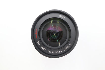 Panasonic 14-140mm All-Around Lens F34-5.8 Vario Mega O.I.S. M43, REFURBISHED