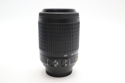 Nikon Nikkor 55-200mm Lens F/4-5.6 AF-S DX VR ED Stabilised, Good REFURBISHED