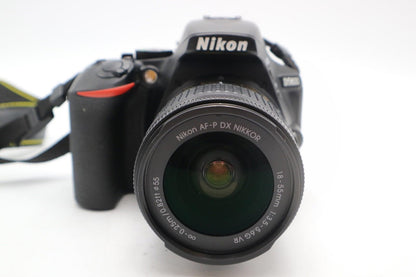 Nikon D5600 24MP Camera DSLR with 18-55mm, Shutter Count 9346, V. Good Condition
