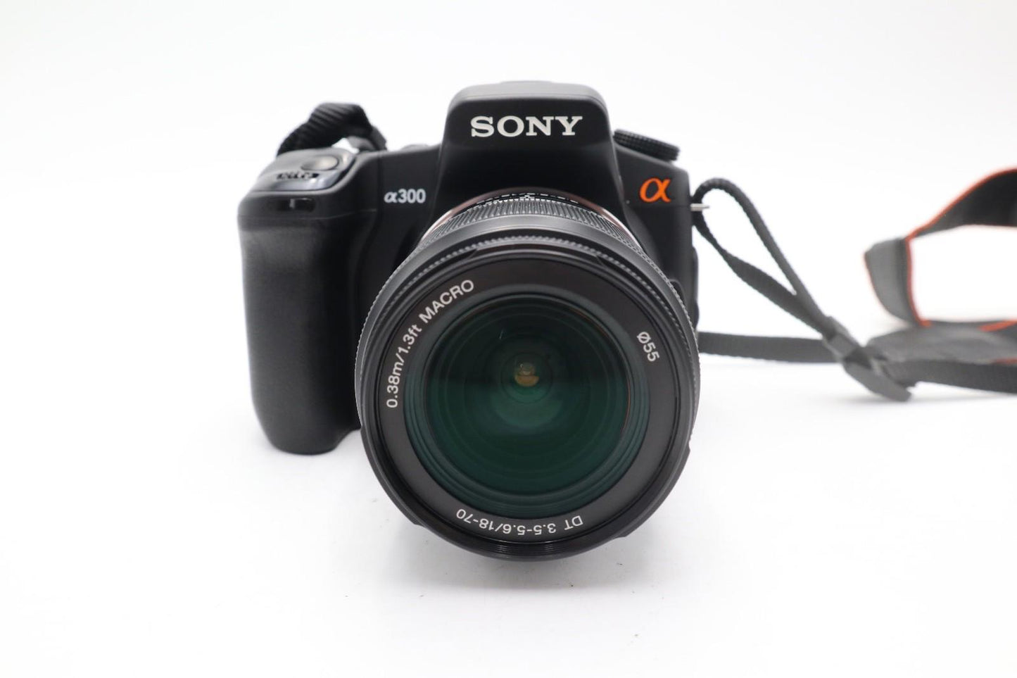Sony Alpha A300 Camera 10.2MP DSLR with Sony 18-70mm Lens, Good REFURBISHED