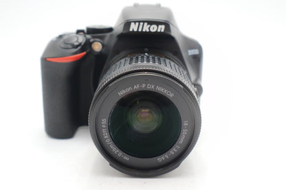 Nikon D3500 DSLR Camera 24.2MP with 18-55mm, Shutter Count 4716 V.G. REFURBISHED