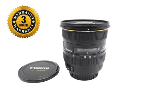 Sigma 10-20mm Lens F4-5.6 EX HSM DC AF Wide Angle for Canon, Good Condition